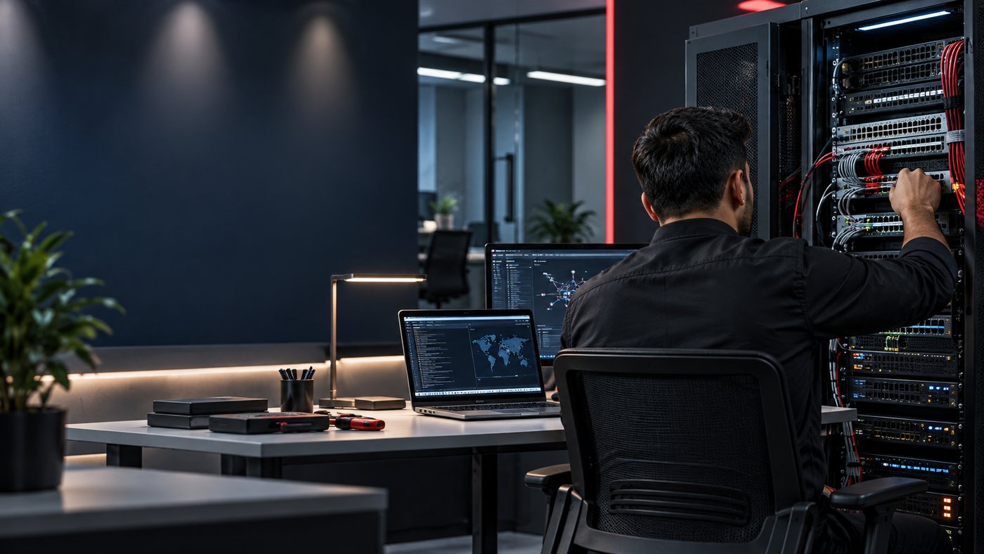 Professional IT support and server services