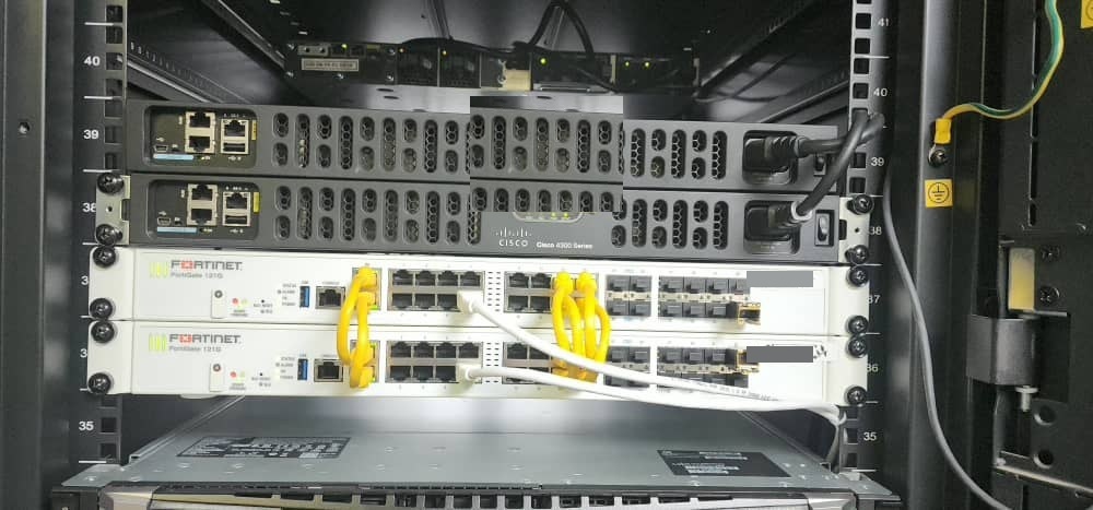Routing and firewall infrastructure